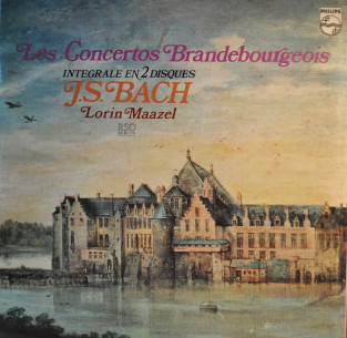 J. S. Bach* / Lorin Maazel - Les Concertos Brandebourgeois (2xLP, Album, RE)