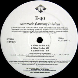 E-40 - U And Dat (12", Promo)