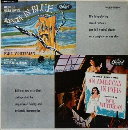 George Gershwin , Conducted By: Paul Whiteman - Rhapsody In Blue / An American In Paris (10", Album, RE)
