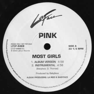 PINK* - Most Girls (12", Promo)
