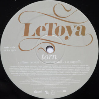 Letoya - Torn (12", Single, Promo)