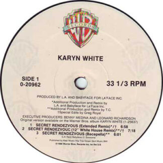 Karyn White - Secret Rendezvous (12", Maxi)