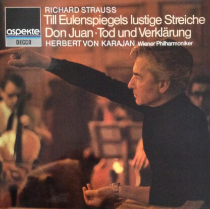 Richard Strauss, Wiener Philharmoniker, Herbert von Karajan - Till Eulenspiegels Lustige Streiche ⋅ Don Juan ⋅ Tod Und Verklärung (LP, Comp)