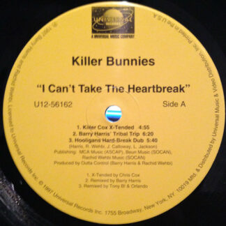 Killer Bunnies - I Can't Take The Heartbreak (12")