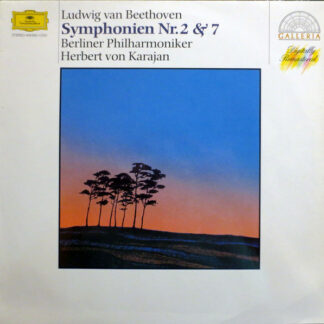 Ludwig van Beethoven / Berlin Philharmonic Orchestra* / Herbert von Karajan - Symphonien Nr.2 & 7 (LP, Comp)