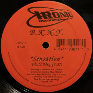 B.K.N.Y. - Sensation (12")