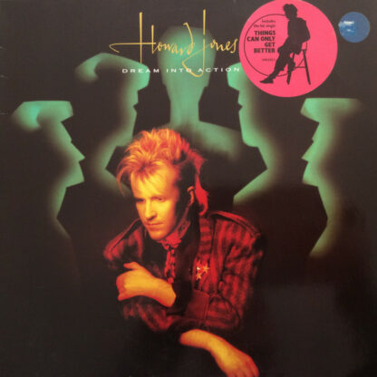 Howard Jones - Dream Into Action (LP, Album, Tel)