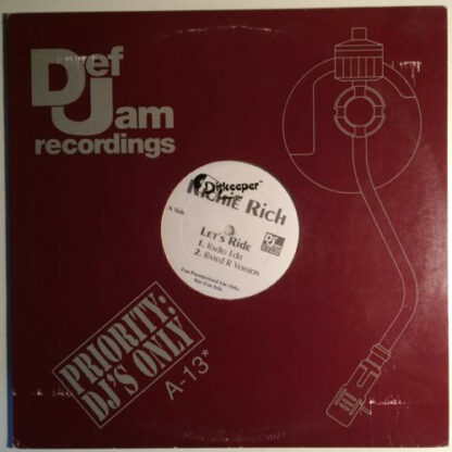 Richie Rich (2) - Let's Ride (12", Single, Promo)