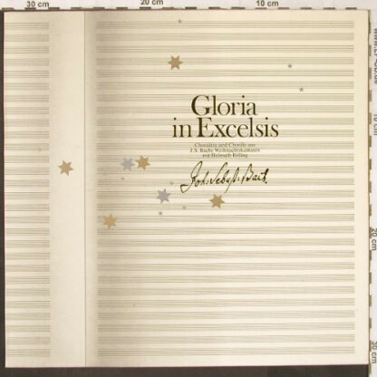 Johann Sebastian Bach, Helmuth Rilling - Gloria In Excelsis (LP)