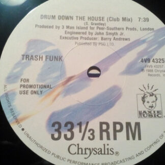 Trash Funk - Drum Down The House (12", Promo)