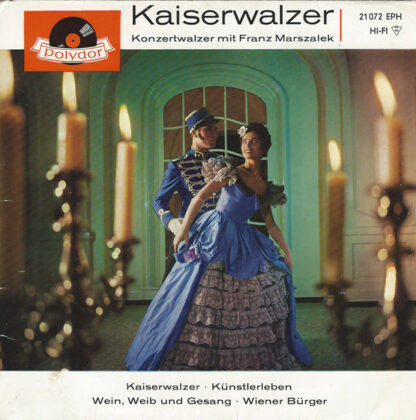Continental-Ball-Orchester - Franz Marszalek - Kaiserwalzer (Konzertwalzer Mit Franz Marszalek) (7", EP)