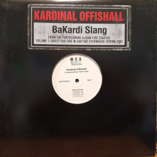 Kardinal Offishall - BaKardi Slang / Ol' Time Killin (12", Single, Promo)