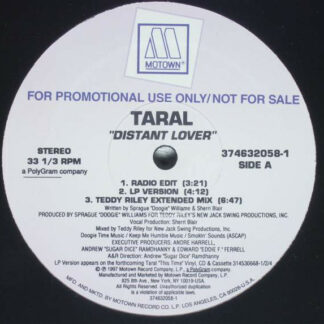 Taral - Distant Lover (12", Promo)