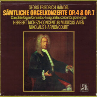 Georg Friedrich Händel ; Herbert Tachezi, Nikolaus Harnoncourt, Concentus Musicus Wien - Sämtliche Orgelkonzerte Op.4 & Op.7 (3xLP, Album + Box)