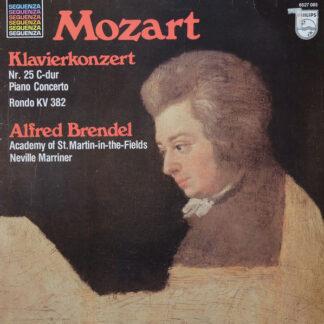 Mozart* - Alfred Brendel, Academy Of St. Martin-In-The-Fields*, Neville Marriner* - Klavierkonzert Nr. 25 C-Dur / Rondo KV 382 (LP, Album)
