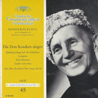 Der Don Kosaken Chor Serge Jaroff* - Die Don Kosaken Singen (7", EP, Club)