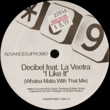 Decibel Feat. La Veetra - I Like It (12", S/Sided, Promo)