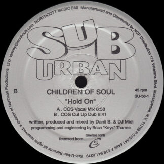 Children Of Soul - Hold On (12")
