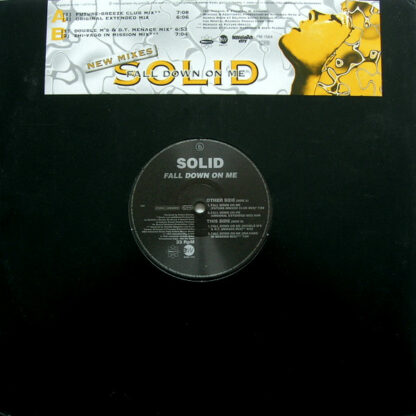 Solid - Fall Down On Me (New Mixes) (12", Promo)