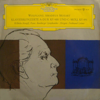 Wolfgang Amadeus Mozart - Wilhelm Kempff, Bamberger Symphoniker, Ferdinand Leitner - Klavierkonzerte A-Dur KV 488 Und C-Moll KV 491 (LP, Mono, RP)
