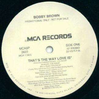 Bobby Brown - That's The Way Love Is (12", Promo)