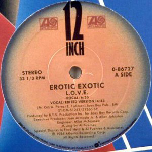 Erotic Exotic - L.O.V.E. (12", Single)