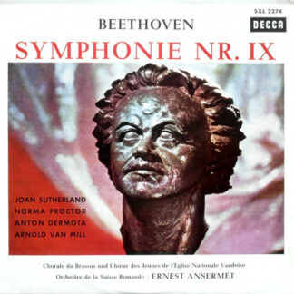 Beethoven* / Ernest Ansermet, Joan Sutherland, Norma Procter, Anton Dermota, Arnold van Mill - Symphonie Nr. IX (LP)