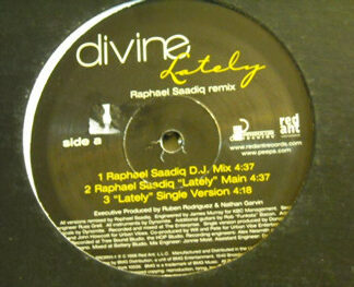 Divine (2) - Lately (Raphael Saadiq Remix) (12", Promo)