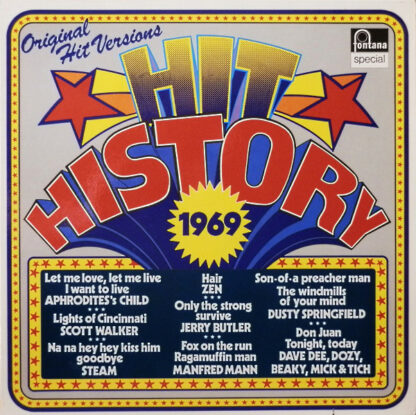 Various - Hit History 1969 (LP, Comp)