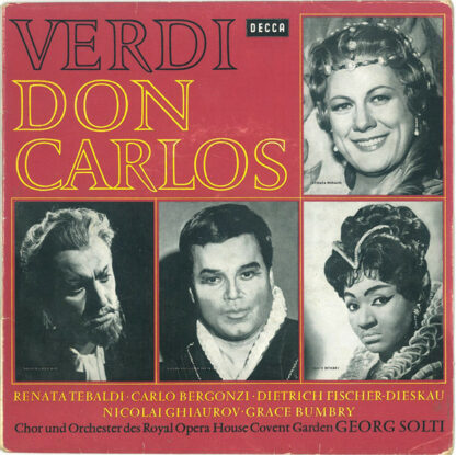 Verdi* ' J. S. Bach* - Don Carlos / Johannes Passion (7", Promo)