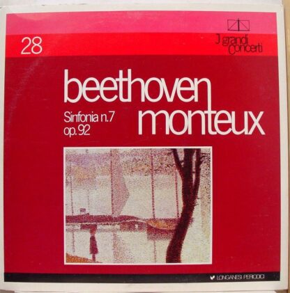 Beethoven* - Monteux*, Orchestra Sinfonica della NBC di New York* - Sinfonia N. 7 Op. 92 (LP, Mono)