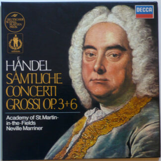 Händel*, Academy Of St. Martin-in-the-Fields*, Neville Marriner* - Sämtliche Concerti Grossi Op. 3+6 (4xLP + Box)