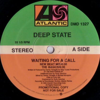 Deep State - Waiting For A Call (12", Promo)