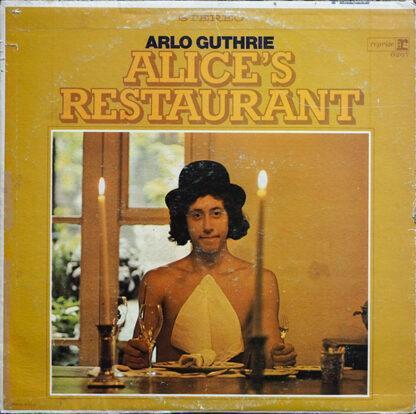 Arlo Guthrie - Alice's Restaurant (LP, Album, RP, Pit)
