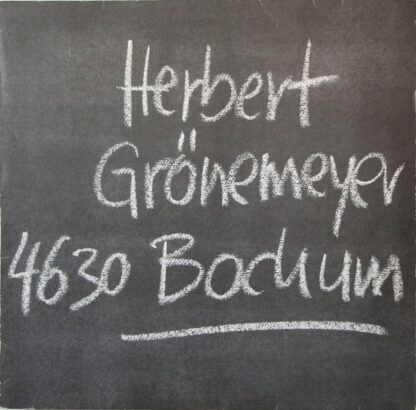 Herbert Grönemeyer - 4630 Bochum (LP, Album)