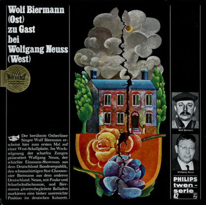 Wolf Biermann - Wolfgang Neuss - Wolf Biermann (Ost) Zu Gast Bei Wolfgang Neuss (West) (LP)