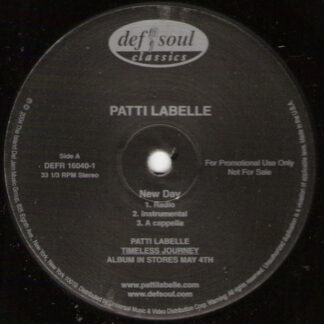 Patti LaBelle - New Day (12", Promo)
