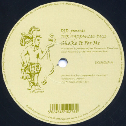 DJD Presents The Hydraulic Dogs - Shake It For Me (12")