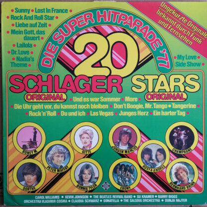 Various - 20 Schlager - 20 Stars - Die Super Hitparade '77 (LP, Comp)