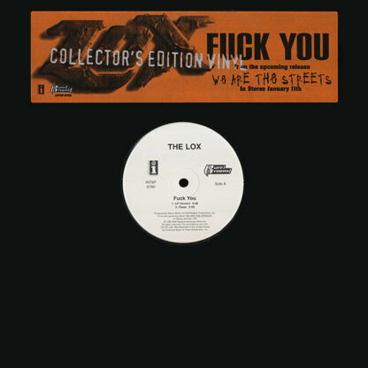 The Lox - Fuck You (12", Promo, Col)