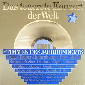 Various - Das Teuerste Konzert Der Welt (Stimmen Des Jahrhunderts) (3xLP, Comp, Club, S/Edition)