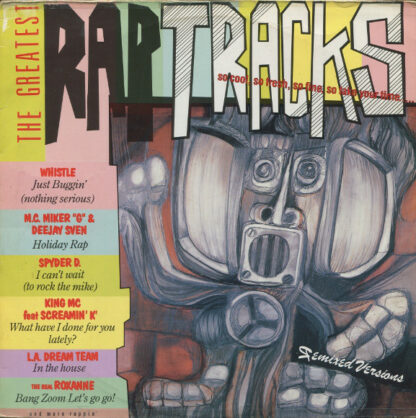 Various - The Greatest Rap Tracks (LP, Mixed)