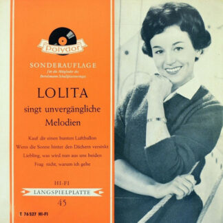 Lolita (3) - Lolita Singt Unvergängliche Melodien (7", EP, Mono, Club)