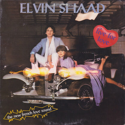 Elvin Shaad - Live For Love (LP, Album, Gat)