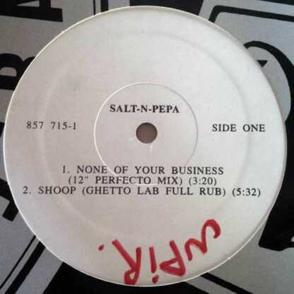 Salt-N-Pepa* - None Of Your Business (12", Promo)
