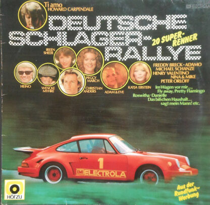 Various - Deutsche Schlager-Rallye - 20 Super-Renner (LP, Comp)