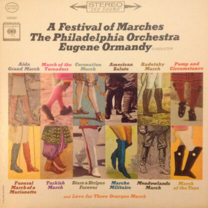 The Philadelphia Orchestra, Eugene Ormandy - A Festival Of Marches (LP)