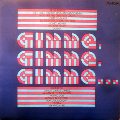Various - Gimme, Gimme, Gimme... (LP, Comp, Red)