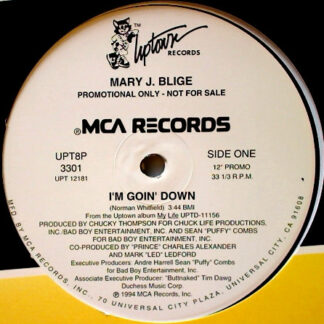 Mary J. Blige - I'm Goin' Down (12", Promo)