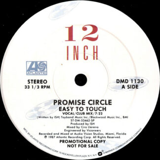 Promise Circle - Easy To Touch (12", Promo)